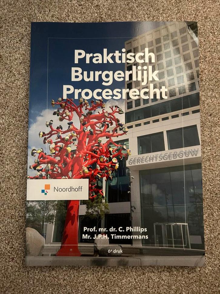 Praktisch Burgerlijk Procesrecht - Nieuw!, Boeken, Studieboeken en Cursussen, Nieuw, HBO, Alpha, Ophalen of Verzenden