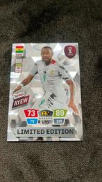 Jordan ayew limited edition panini kaart wk 2022, Ophalen of Verzenden, Zo goed als nieuw, Plaatje