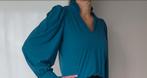 Studio Anneloes Rosella blouse XL Travelstof Petrol, Studio Anneloes, Blauw, Maat 46/48 (XL) of groter, Ophalen of Verzenden