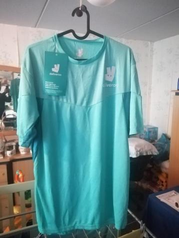 Bezorgkleding - Deliveroo T-Shirt  beschikbaar voor biedingen