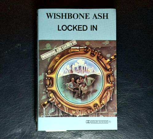 ZELDZAAM CASSETTEBANDJE Wishbone Ash : Locked In - NL 1976, Cd's en Dvd's, Cassettebandjes, Zo goed als nieuw, Origineel, 1 bandje