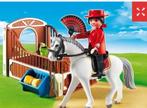 Playmobil country stal / box nr: 5521 Andalusiër met paard., Kinderen en Baby's, Speelgoed | Playmobil, Ophalen of Verzenden, Zo goed als nieuw