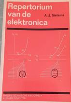 Repertorium van de elektronica, 1968, A.J. Sietsma, Boeken, Techniek, Ophalen of Verzenden