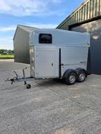 Humbaur volledig aluminum 1,5 paards trailer met zadelkamer, Dieren en Toebehoren, Paarden en Pony's | Trailers en Aanhangwagens