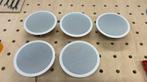 5x RL Power Dynamics CSPB8 8 inch 100V plafondspeaker wit, Audio, Tv en Foto, Luidsprekers, Overige merken, Gebruikt, Ophalen of Verzenden