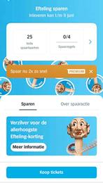 Ah Efteling zegels, Eén persoon, Kortingsbon, Pretpark
