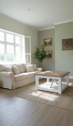 Maatwerk landelijke salontafel coffeetable Chassigny stijl, 50 tot 100 cm, Vierkant, Nieuw, Riviera Maison landelijk