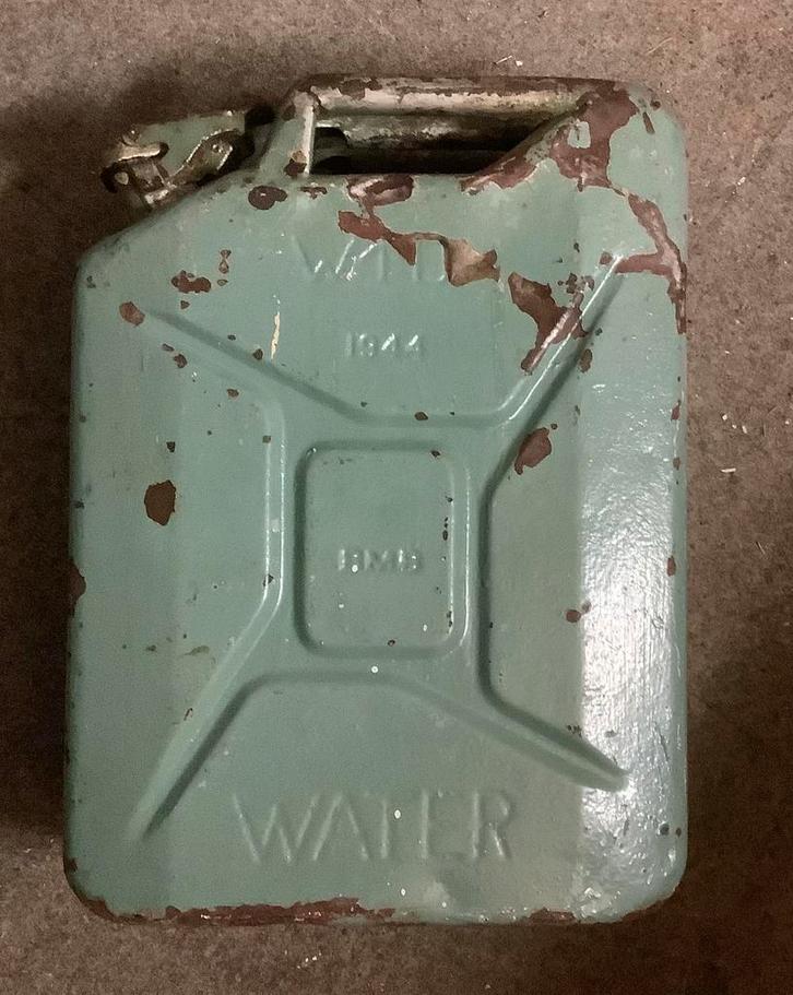 Jerrycan, water, 1944, BMB, origineel, leger, wo2, ww2, oud., Verzamelen, Militaria | Tweede Wereldoorlog, Engeland, Ophalen