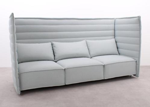 Vitra | Alcove | Plume Contract | bank | ijsblauw, Huis en Inrichting, Banken | Bankstellen, Zo goed als nieuw, Rechte bank, Driepersoons