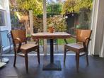 Bistrotafel met 2 stoelen, Ophalen, Gebruikt