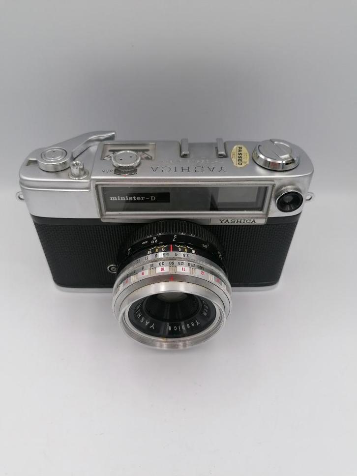 Yashica Minister vintage rangefinder analog camera, Audio, Tv en Foto, Fotocamera's Analoog, Gebruikt, Compact, Overige Merken
