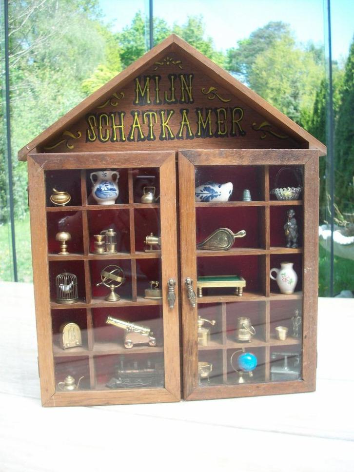 mijn schatkamer zeer mooi en oud kasje met zeer mooie kopere, Antiek en Kunst, Antiek | Koper en Brons, Koper, Ophalen of Verzenden