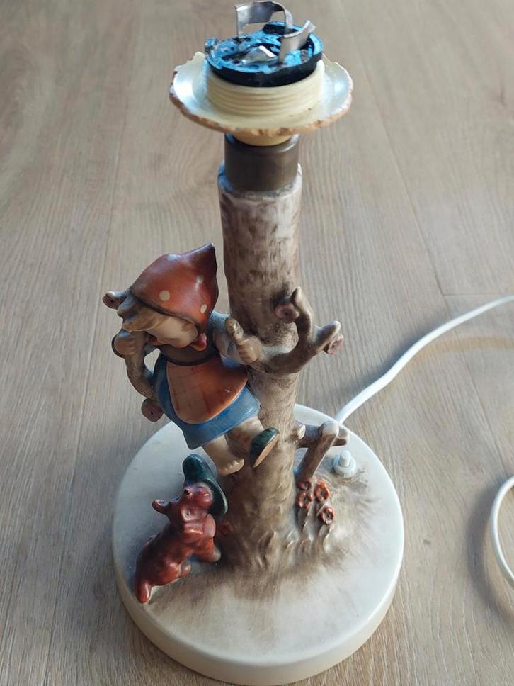 Hummel Schemerlamp met Kap - Meisje in Boom, Muziek en Instrumenten, Orgels, Gebruikt, Overige typen, Ophalen