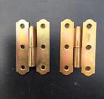 2 Stuks Nieuwe Scharnieren 78 x 46 mm, Ophalen, Nieuw