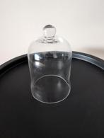 Glazen Stolp voor Kaarsen - H20cm, Ø12,5cm, Huis en Inrichting, Woonaccessoires | Kandelaars en Kaarsen, Ophalen of Verzenden