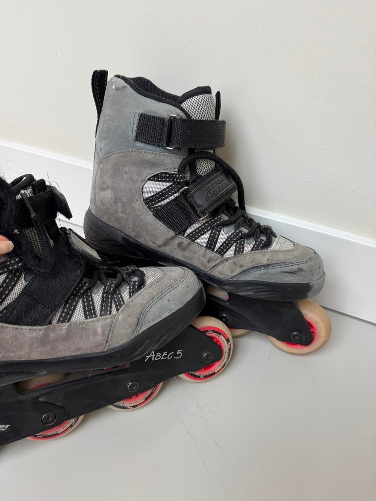 Skeelers Street Fighter maat 39 met beschermers, Overige merken, Gebruikt, Ophalen of Verzenden, Inline skates 4 wielen