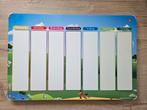 Planbord met picto's, Ophalen, Gebruikt