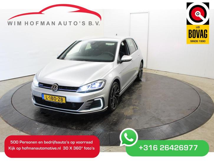 Volkswagen Golf GTE GTI 204PK Disc pro Navi CarPlay Winterpa, Auto's, Volkswagen, Bedrijf, Te koop, Golf, ABS, Adaptive Cruise Control