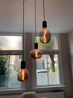 Moderne hanglamp met 3 lampen | Calex Boden, Ophalen, Zo goed als nieuw, Metaal, Minder dan 50 cm