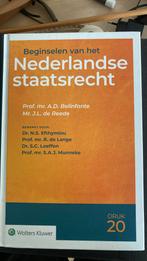 A.D. Belinfante - Beginselen van het Nederlandse staatsrecht, Ophalen of Verzenden, Zo goed als nieuw, A.D. Belinfante