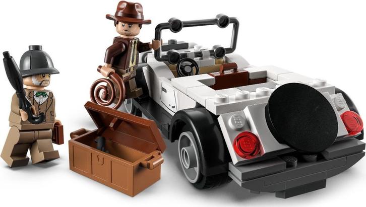 Indiana Jones Auto uit  77012 Fighter Plane Chase, Kinderen en Baby's, Speelgoed | Duplo en Lego, Nieuw, Lego, Complete set, Ophalen of Verzenden