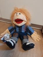 Living puppets Louis voetballer handpop met kaartje, Ophalen of Verzenden