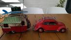 vw kever + caravan blik, Ophalen of Verzenden