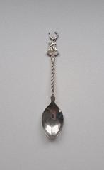 Verzilverd souvenirlepeltje O. Zadkine, Gebruikt, Verzilverd, Ophalen of Verzenden, Metaal