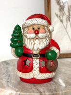 Kerstman waxinelichthouder, Ophalen of Verzenden, Zo goed als nieuw