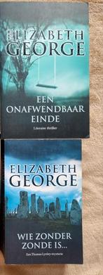 Elizabeth George 2 boeken. €0,50 per stuk, Ophalen of Verzenden, Zo goed als nieuw, Nederland