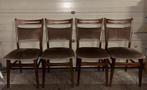 Vintage eetkamerstoelen, Ophalen, Vier