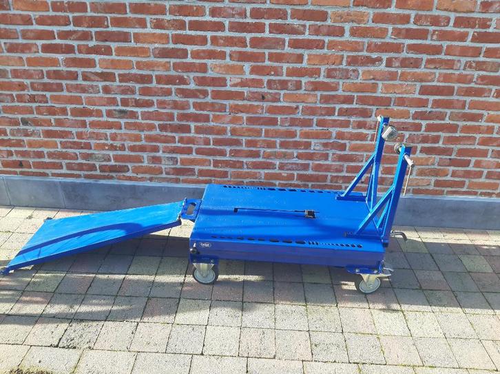 CYCLUS hydraulische werkplaatslift, Fietsen en Brommers, Fietsaccessoires | Overige Fietsaccessoires, Zo goed als nieuw, Ophalen