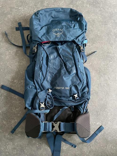 Osprey kestrel 58 backpack (heren) L/XL, Sieraden, Tassen en Uiterlijk, Tassen | Rugtassen, Zo goed als nieuw, Overige merken