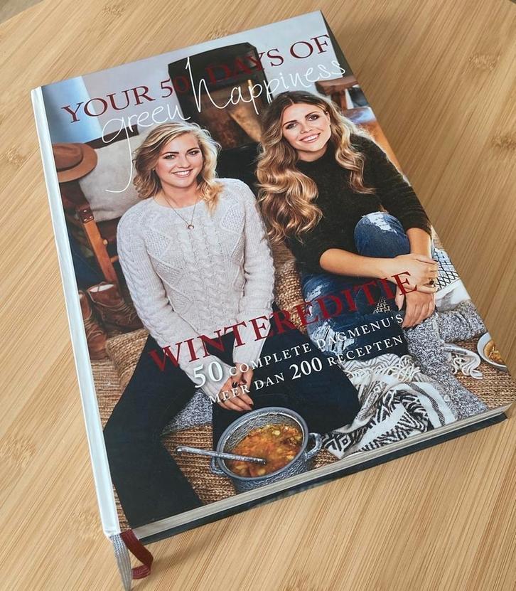 Your 50 Days of Green Happiness Kookboek, Boeken, Kookboeken, Zo goed als nieuw, Voorgerechten en Soepen, Overige gebieden, Gezond koken