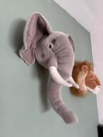 Wild & Soft Olifant Knuffel Hoofd, Ophalen of Verzenden, Zo goed als nieuw, Olifant