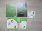4 folders en 1 catalogus voor grasmaaiers en gazonverzorging, Ophalen of Verzenden, Gelezen, Folder