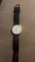 Edox Les Vauberts Quartz, Overige merken, Leer, Polshorloge, Ophalen of Verzenden