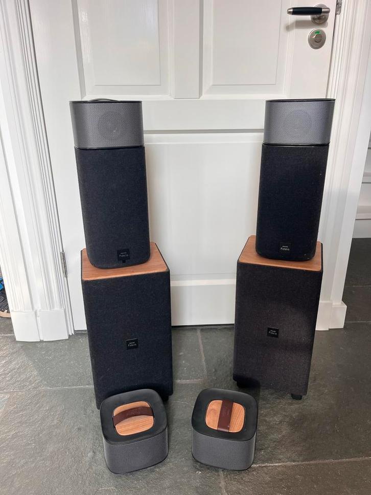 Philips Fidelio Speakers - Set, Audio, Tv en Foto, Luidsprekers, Gebruikt, Front, Rear of Stereo speakers, 60 tot 120 watt, Philips
