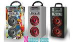 Mobiel geluid, karaoke set, USB,SD, micro, versterker, Nieuw, Info@marbeco.nl, Complete set, Gizmo
