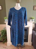 Wax collection blauw zwart jurk 38 M Gratis Verzenden !, Kleding | Dames, Jurken, Maat 38/40 (M), Zo goed als nieuw, Wax, Onder de knie