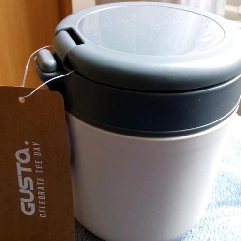 Gusta lunchpot met lepel., Huis en Inrichting, Overige Huis en Inrichting, Nieuw, Ophalen of Verzenden