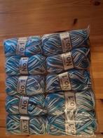 Brei- haakgaren   blauw gemêleerd. Van lammy yarns,, Hobby en Vrije tijd, Ophalen of Verzenden, Nieuw, Breien of Haken, Wol of Garen