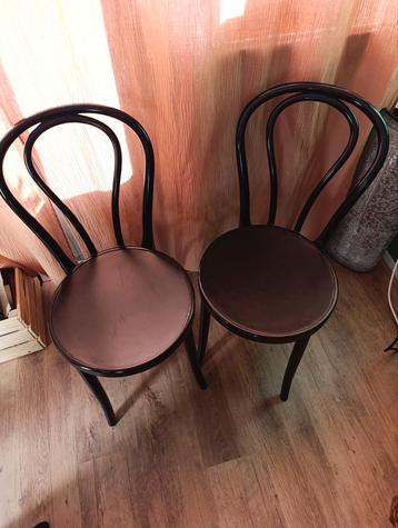 Vintage IKEA Ögla Bar / Café stoelen Zwart Hout gion vienna beschikbaar voor biedingen
