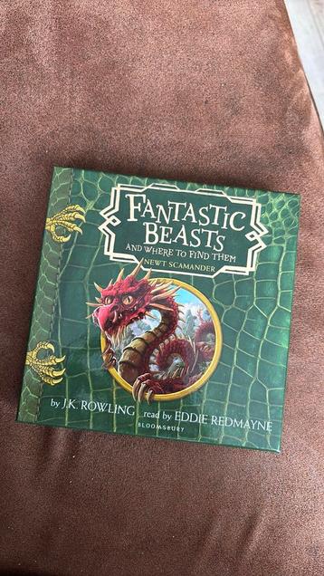 Fantastic Beasts Audioboek CD Engels read by Eddie Redmayne beschikbaar voor biedingen