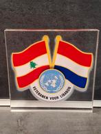 2D acryl blok UNIFIL Libanon, Ophalen of Verzenden, Landmacht, Nederland, Overige typen