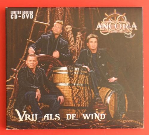 cd + dvd Ancora Vrij als de wind uit 2013 met Kaap'ren varen, Cd's en Dvd's, Cd's | Nederlandstalig, Zo goed als nieuw, Overige genres