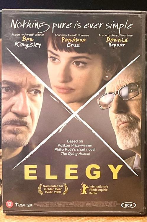 DVD Elegy (Ben Kingsley, Penélope Cruz), Cd's en Dvd's, Dvd's | Filmhuis, Zo goed als nieuw, Vanaf 12 jaar, Ophalen of Verzenden