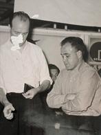 Jo Bokma foto Bowlen 1954, Verzenden, 1940 tot 1960, Gebruikt