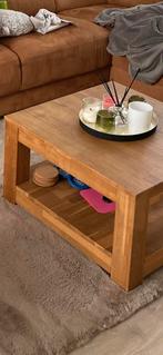 1 houten op maat gemaakte salontafel, Ophalen, 50 tot 100 cm, Vierkant, 50 tot 100 cm