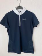 BR wedstrijdshirt maat M donkerblauw, Dressuur, Ophalen of Verzenden, Zo goed als nieuw, Dames